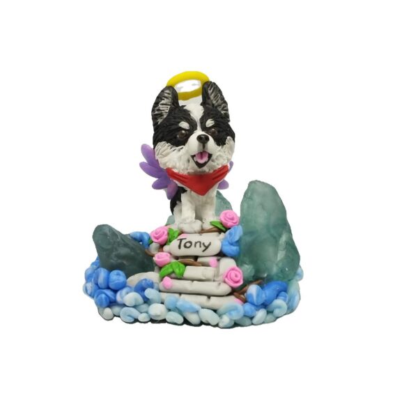 Figura de colección con escenario tematico